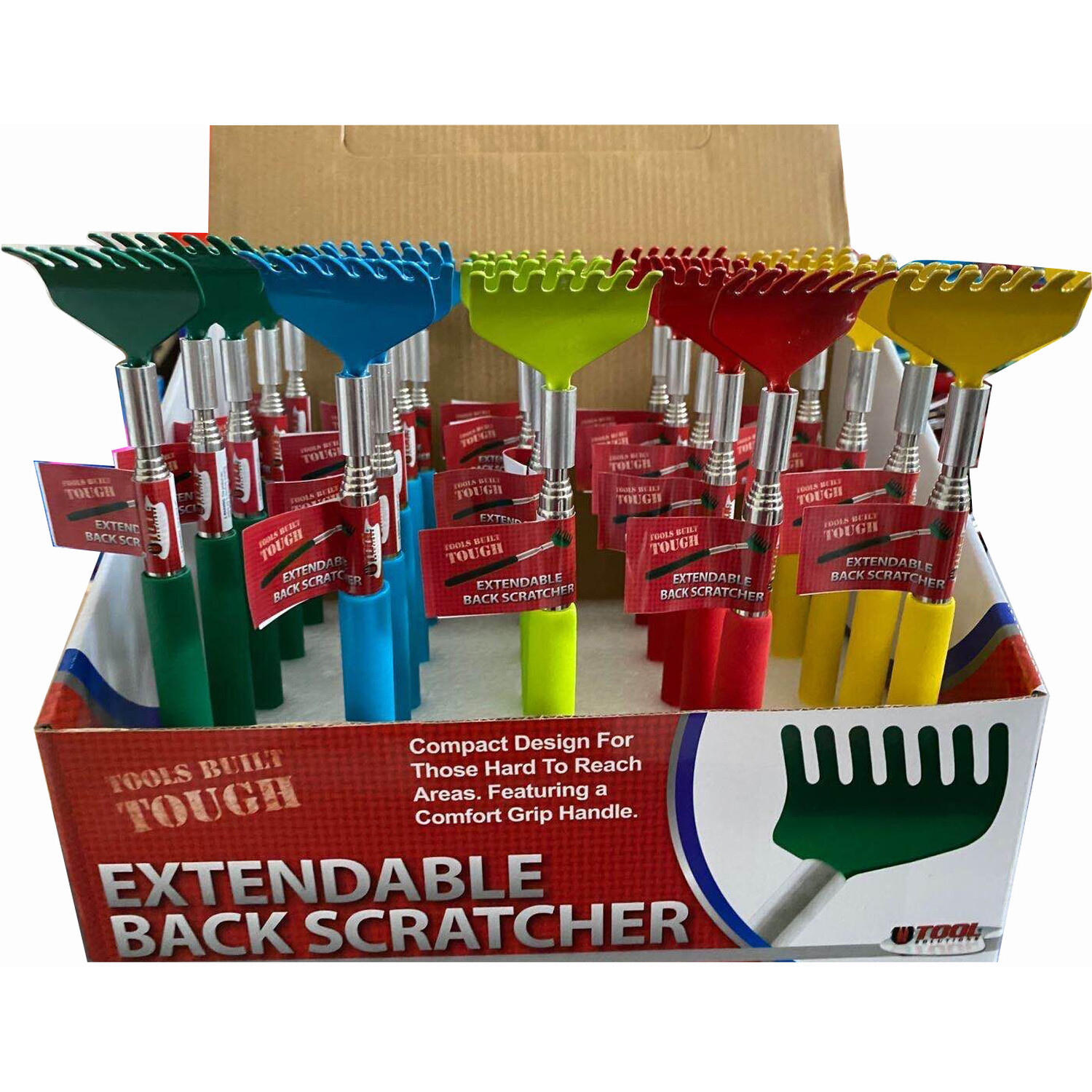 Colourful Extendable Back Scratcher Image