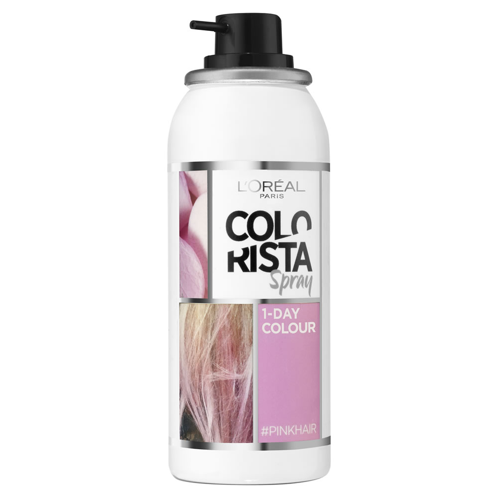 L'Oréal Paris Colorista Spray Pink Hair 100ml Image 2