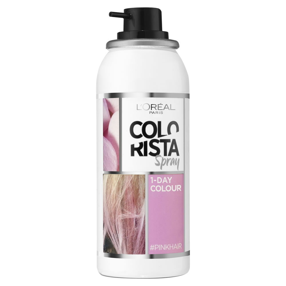 L'Oréal Paris Colorista Spray Pink Hair 100ml Wilko