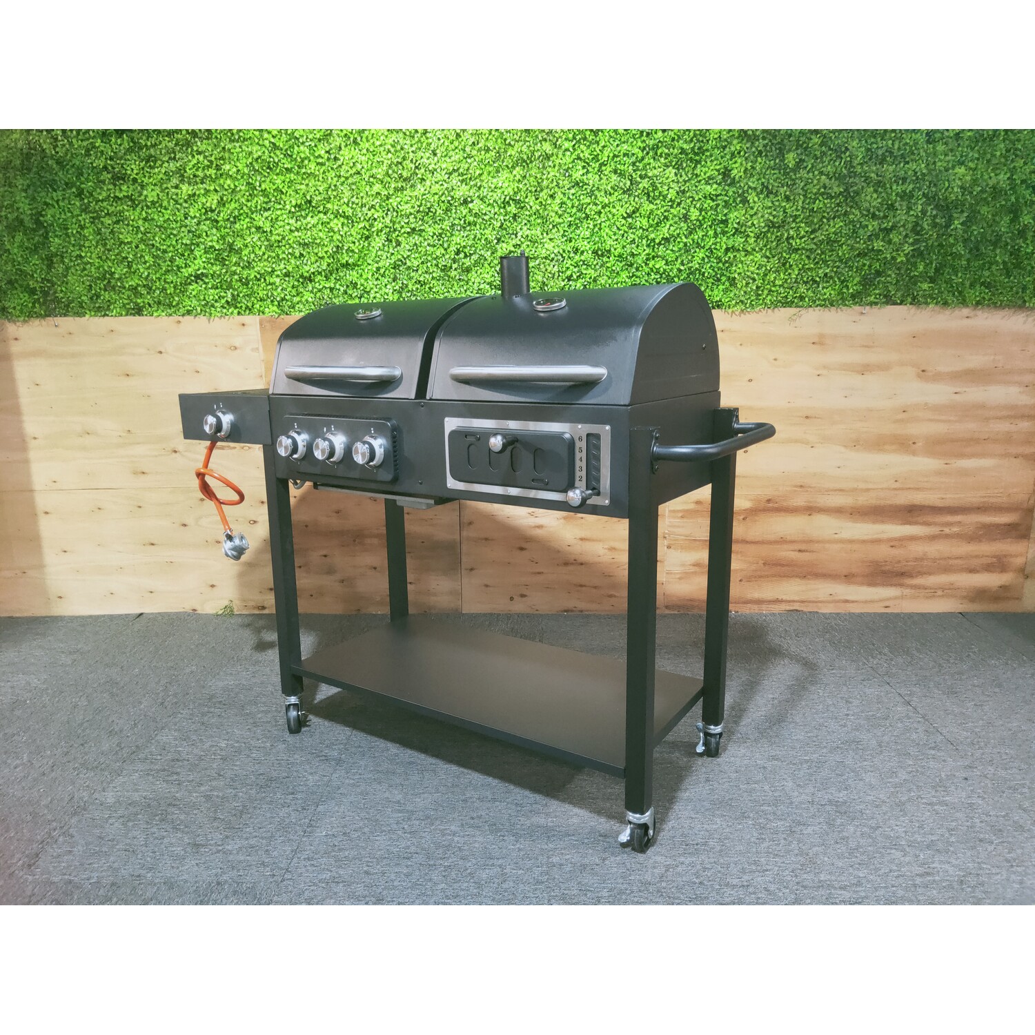 Columbus Dual Fuel BBQ - Black Image 6