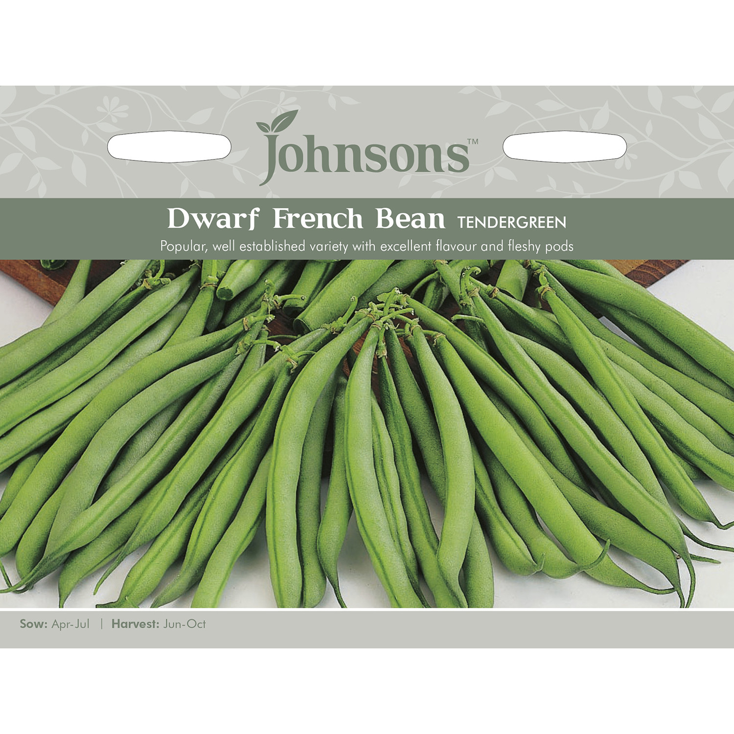 Pack of Tendergreen Dwarf French Bean Seeds Image 1