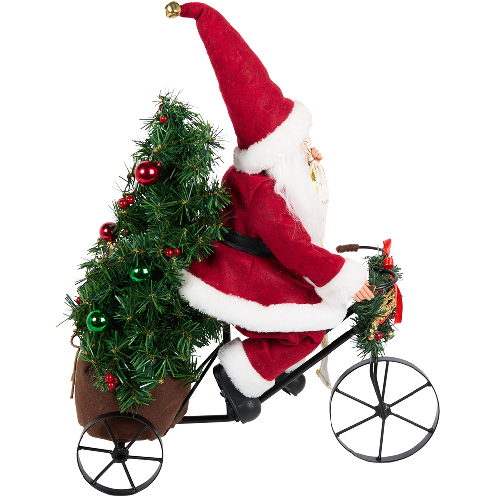 Santa on Tricycle Decoration Image 4