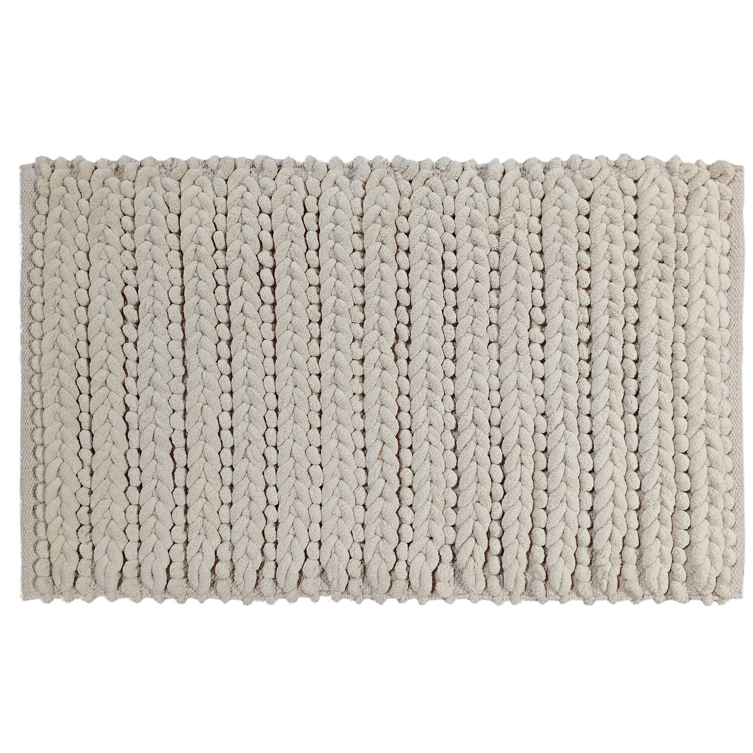 Knit Bath Mat - Mink Image