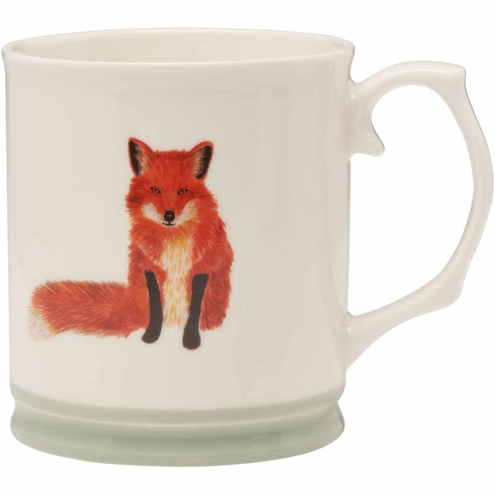 Wilko Watercolour Fox Mug Image 1