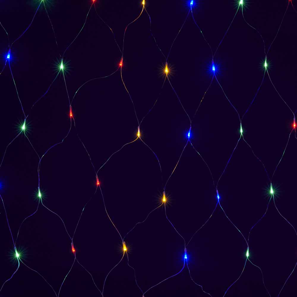 Wilko Multi Colour Net Lights Image 1