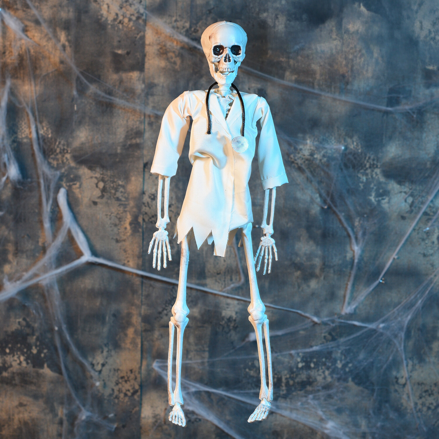 Hanging Skeleton Doctor White Image 3