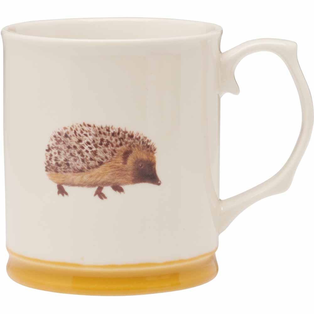 Wilko Watercolour Hedgehog Mug Image 1