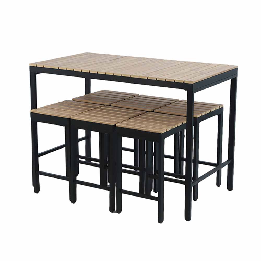 Charles Bentley Extrusion Bar Dining Set Image 3