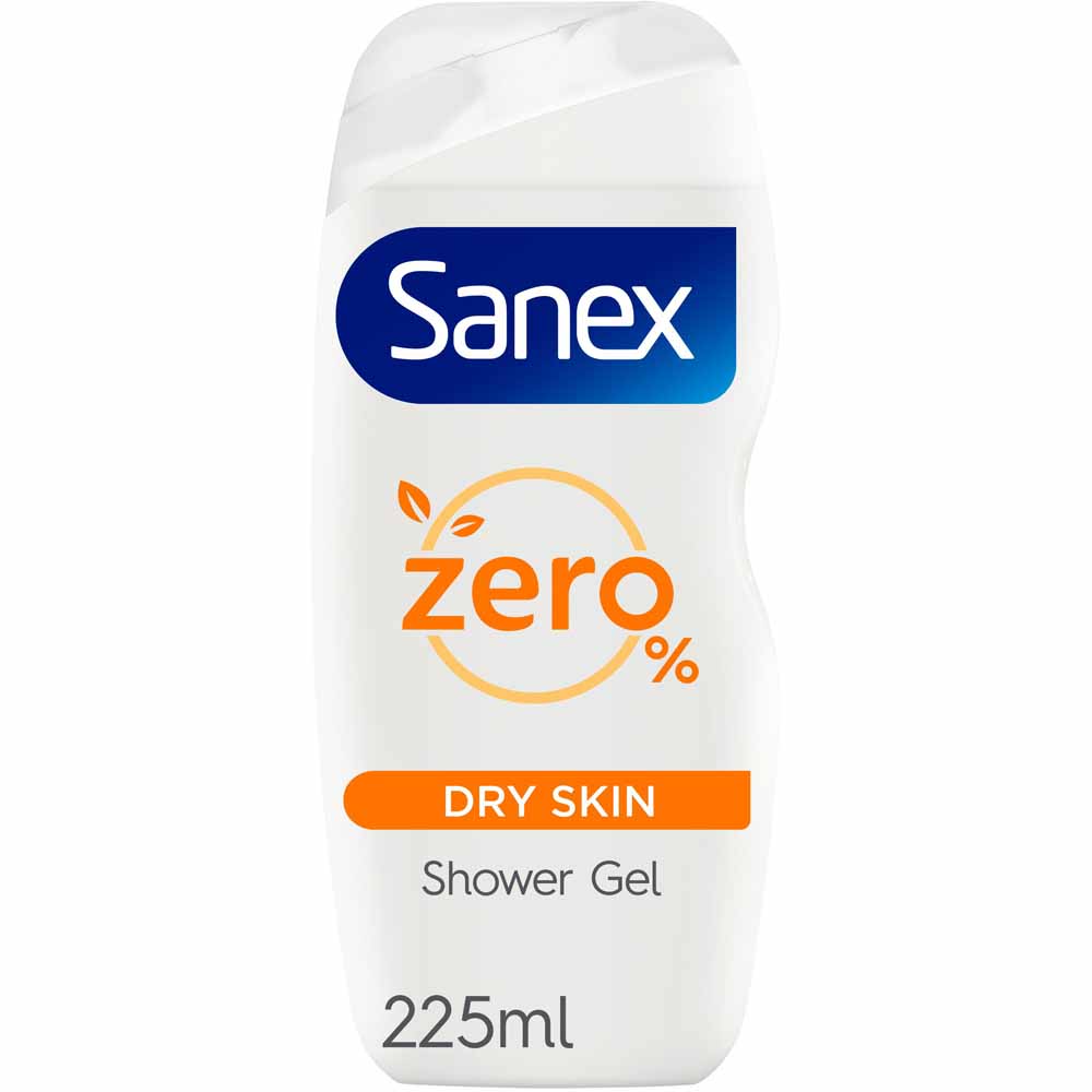 Sanex Zero % Dry Skin Shower Gel 225ml Image 1