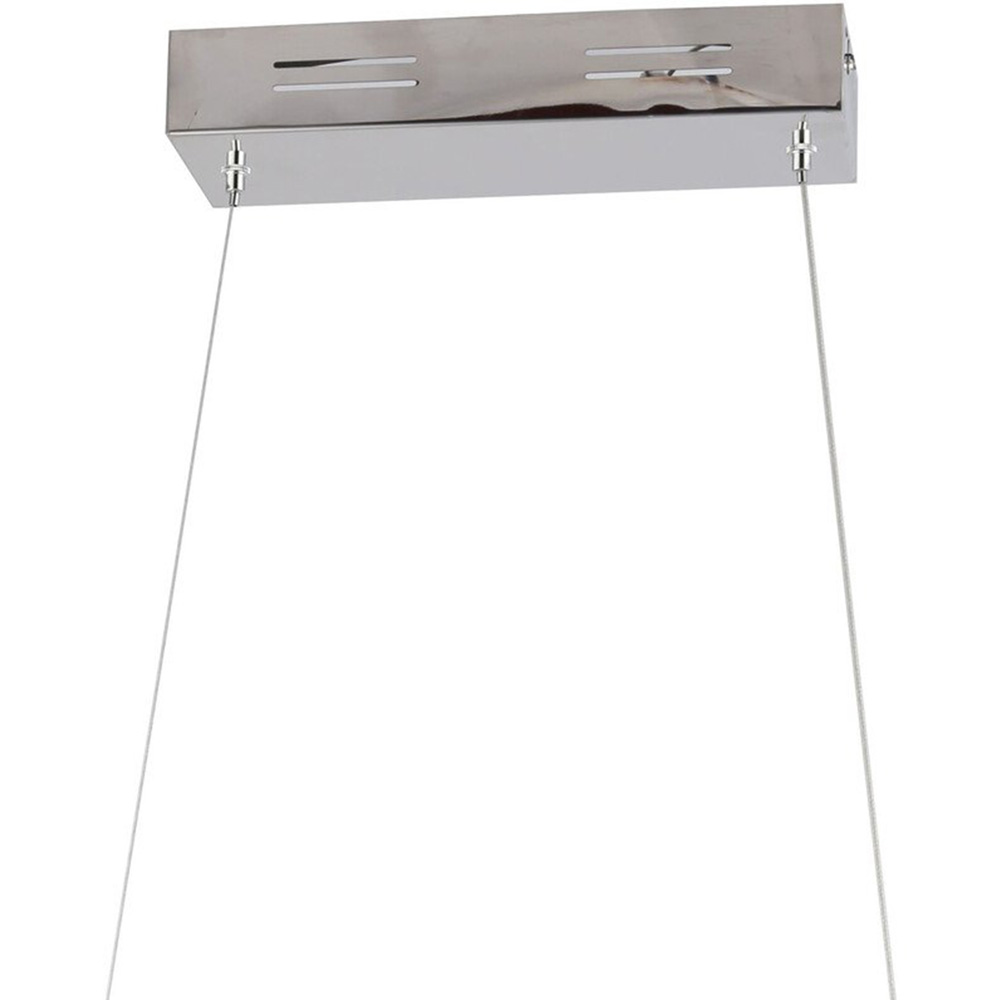 Genevieve LED Ceiling Fitting Chrome Image 4