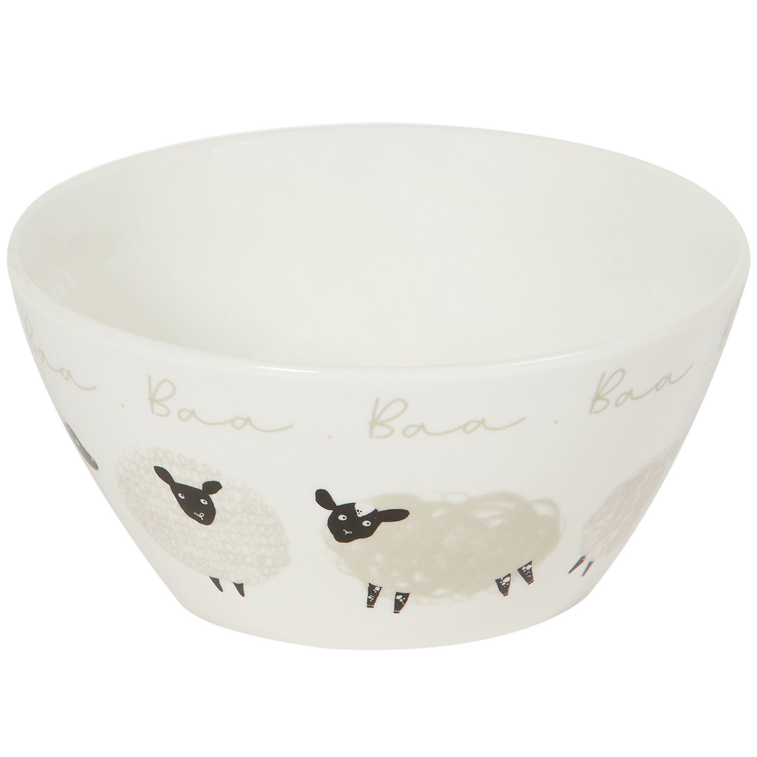 12 Piece Highland Flock Dinnerware - White Image 3