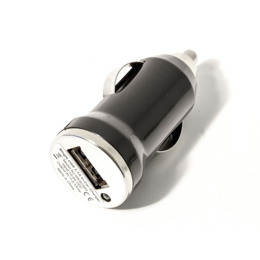 Wilko 2.1A Single USB Car Charger Image 1