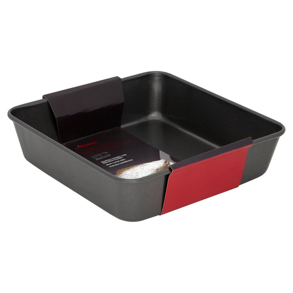 Wilko Best Cake Tin Square 24 x 24 x 5cm Wilko