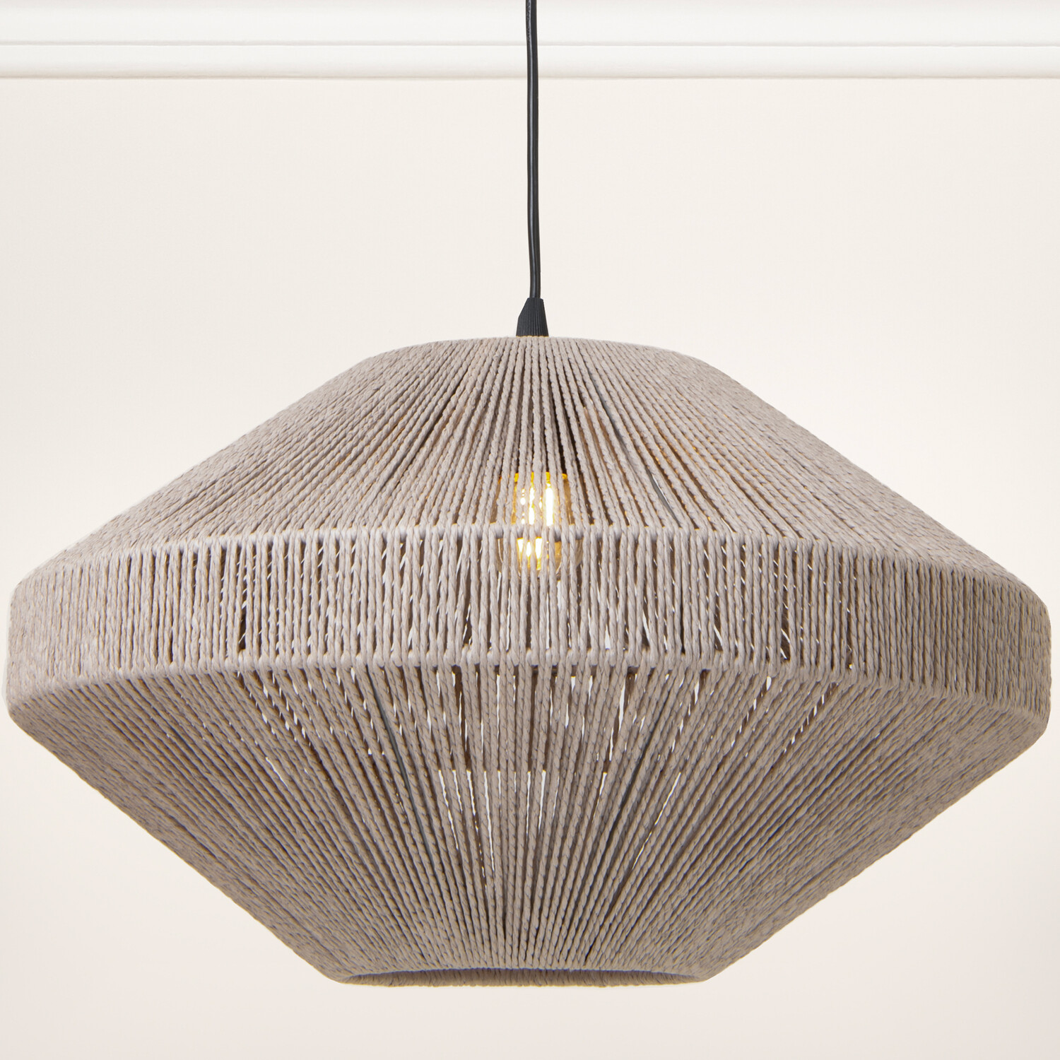 Delia Ceiling Fitting Grey Image 3