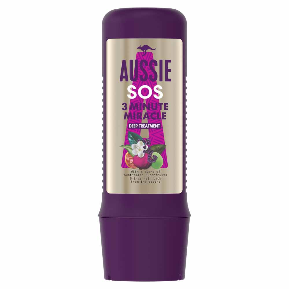 Aussie SOS 3 Minute Miracle Conditioner 225ml Image 1