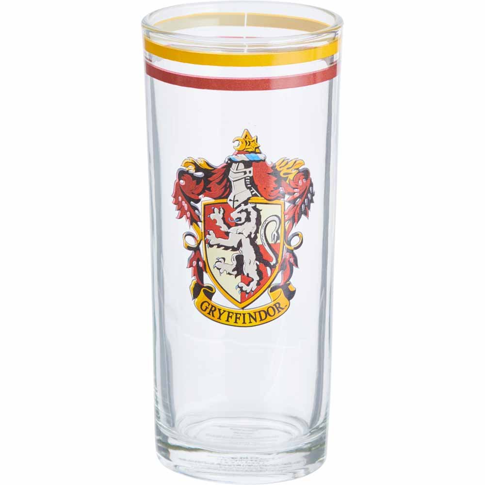 Harry Potter Gryffindor Tall Glass Image 1