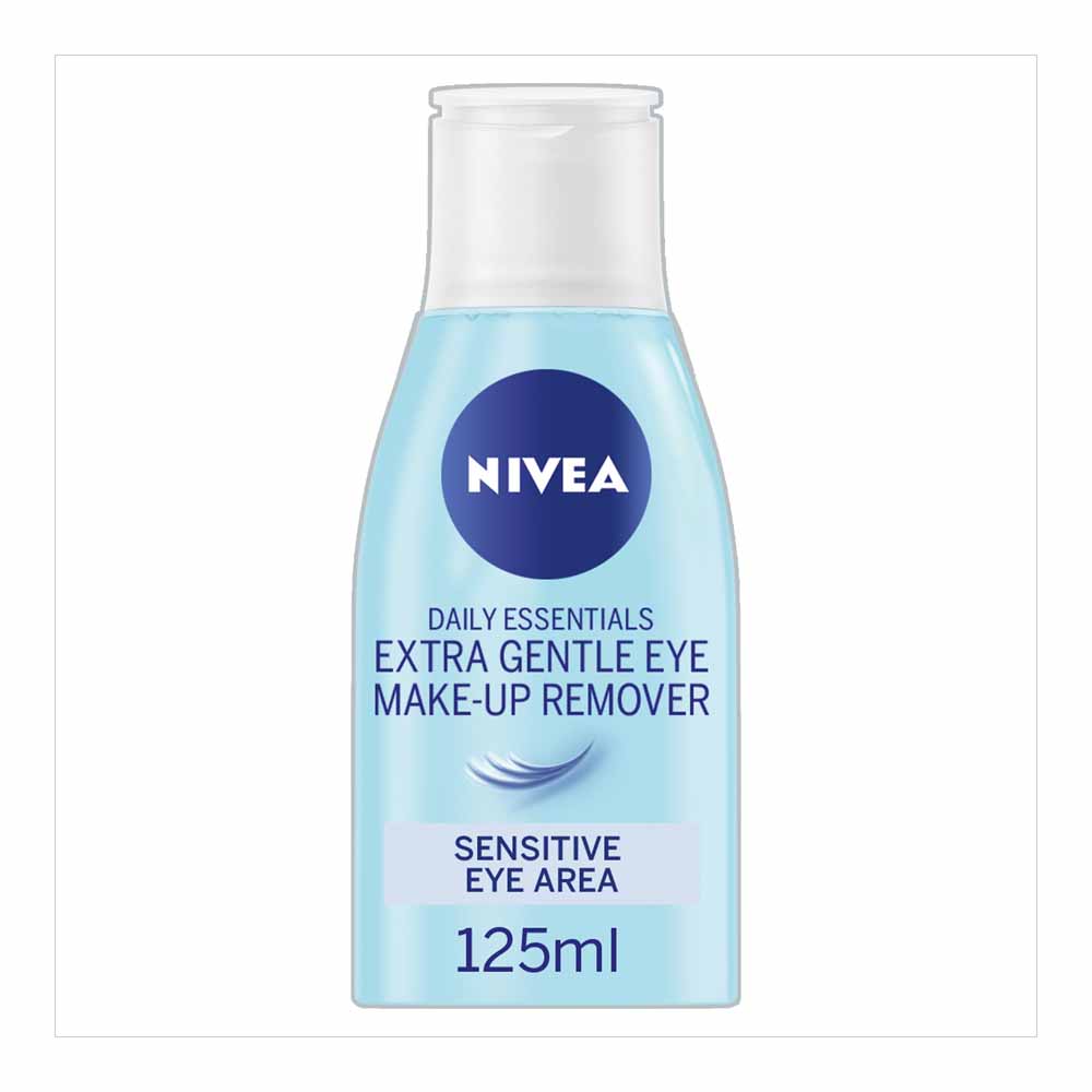 Nivea Daily Essentials Extra Gentle Eye Make Up Remover 125ml Image
