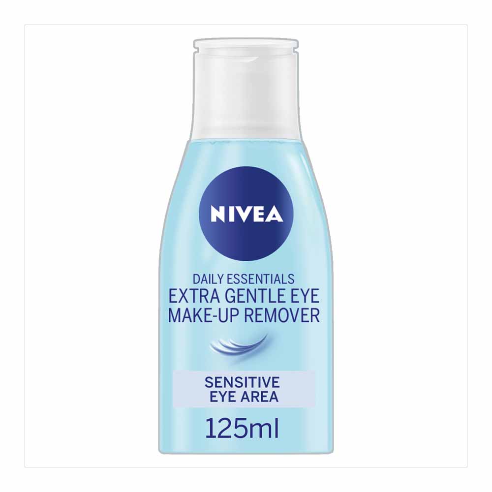 Nivea Daily Essentials Extra Gentle Eye Make Up Remover 125ml Wilko