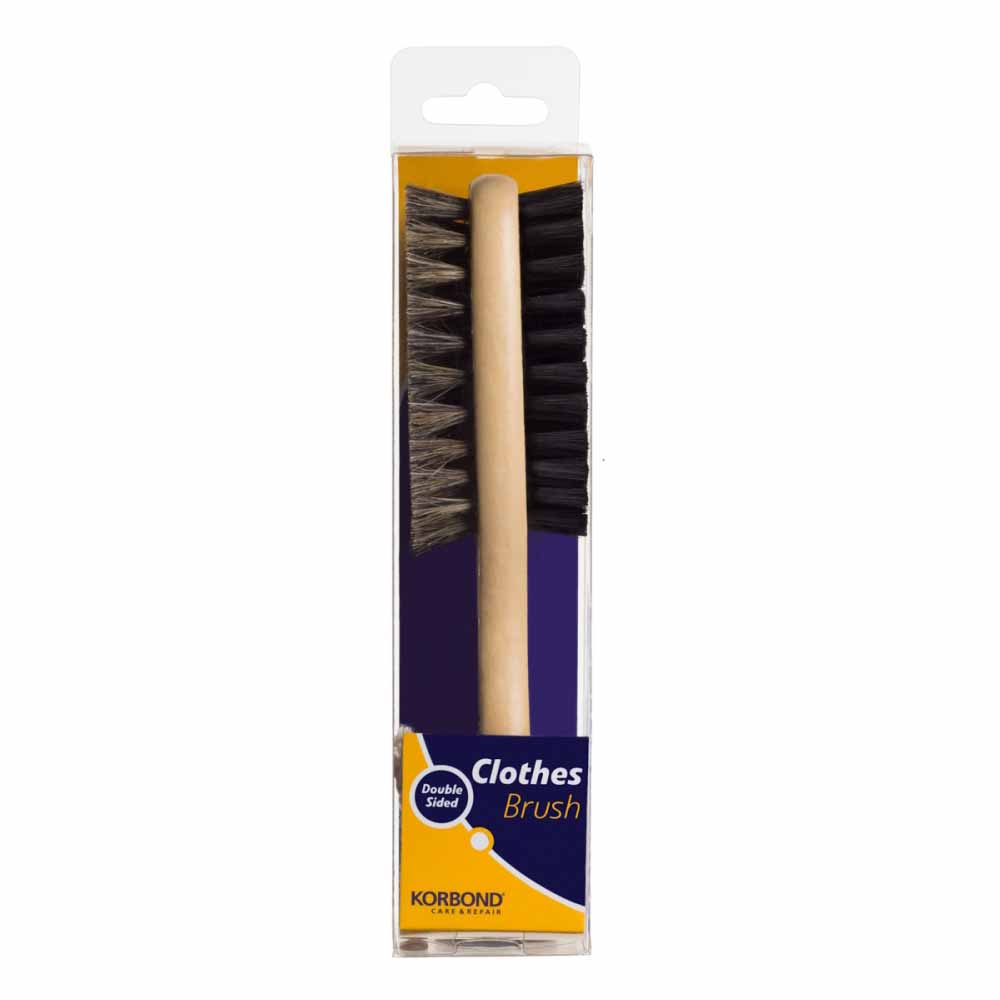 Korbond Double Sided Clothes Brush Wilko