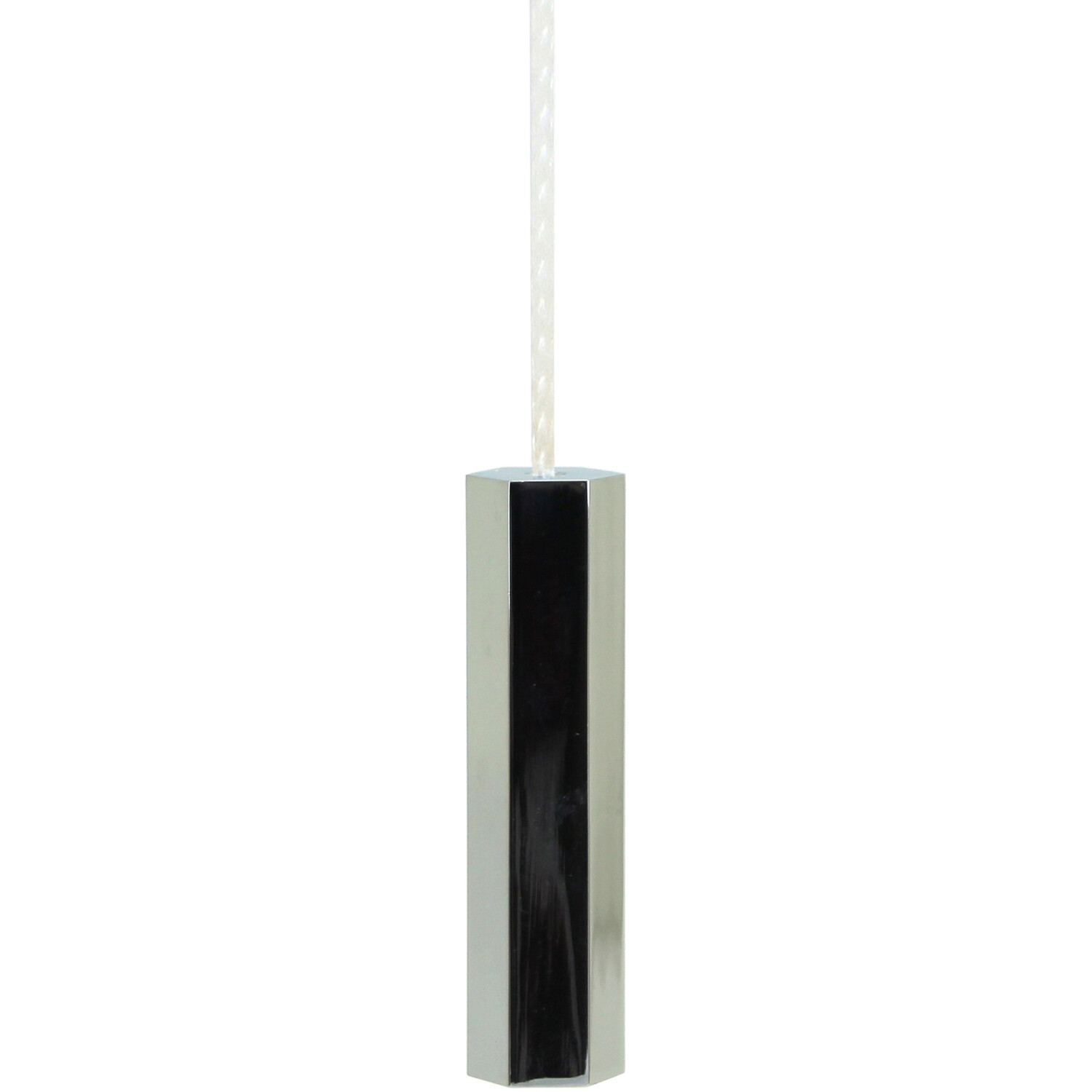 Hexagon Light Pull Black Image