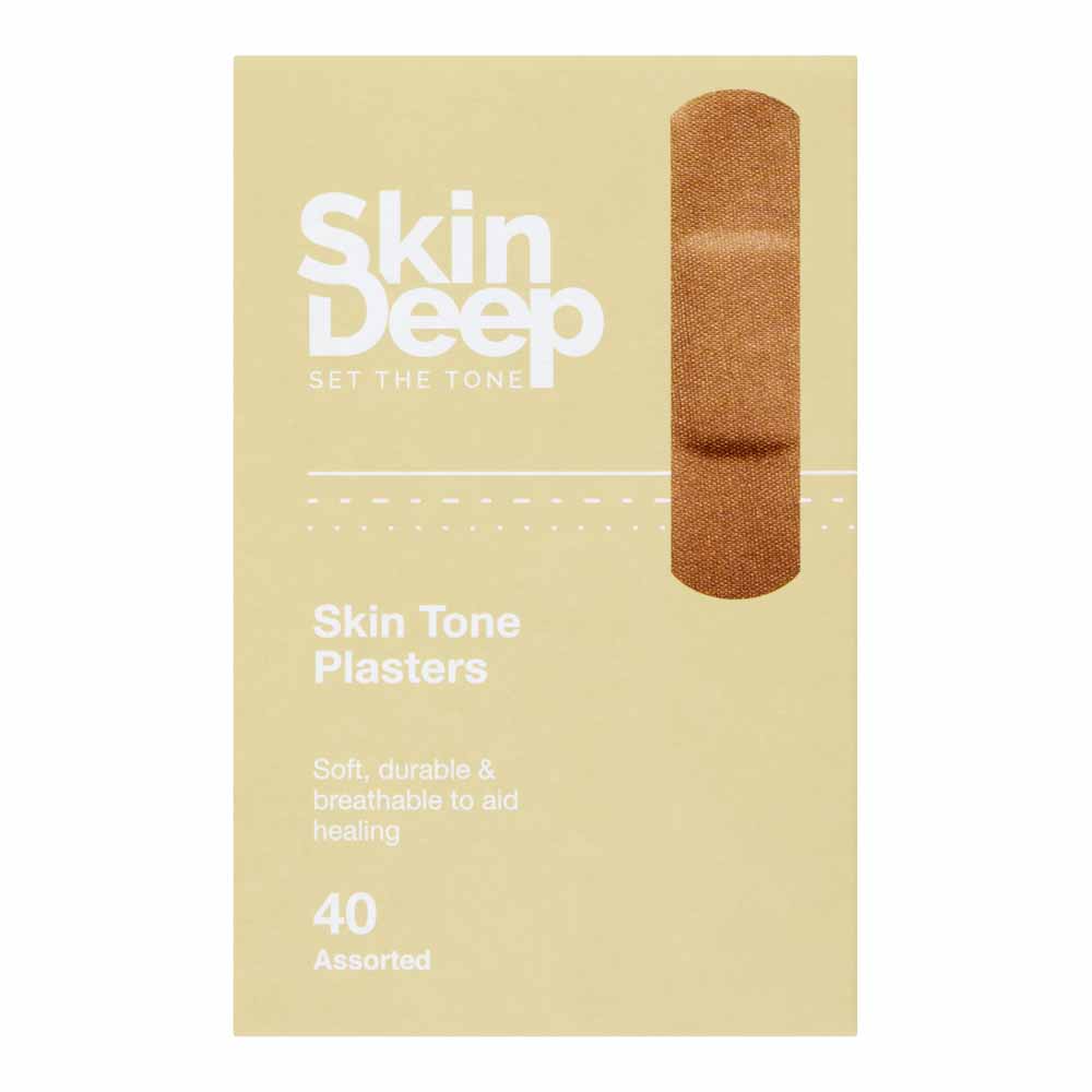 Wilko Skin Deep Skin Tone Plasters 40 Medium