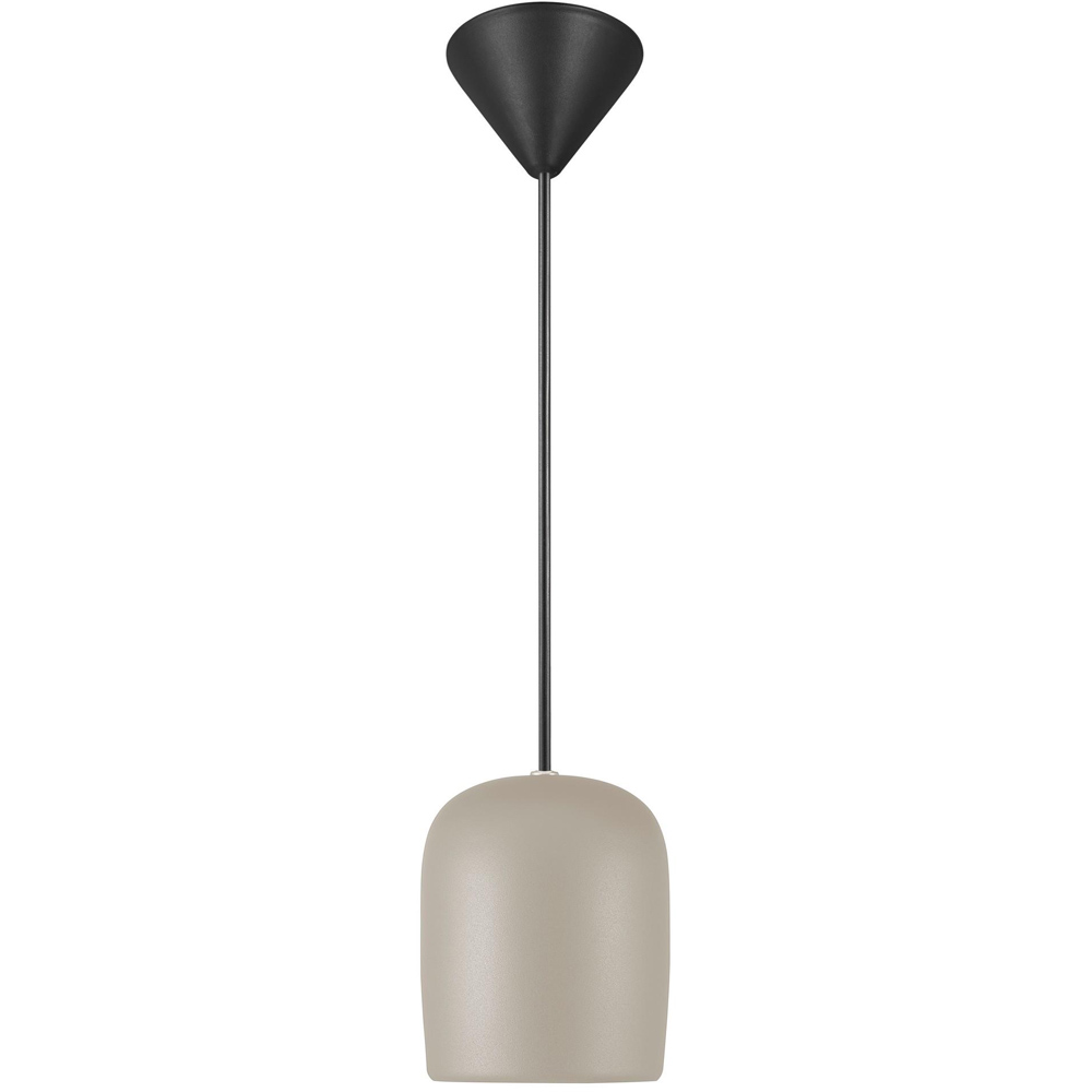 Nordlux Notti 10 E27 Grey Pendant Light Image 4