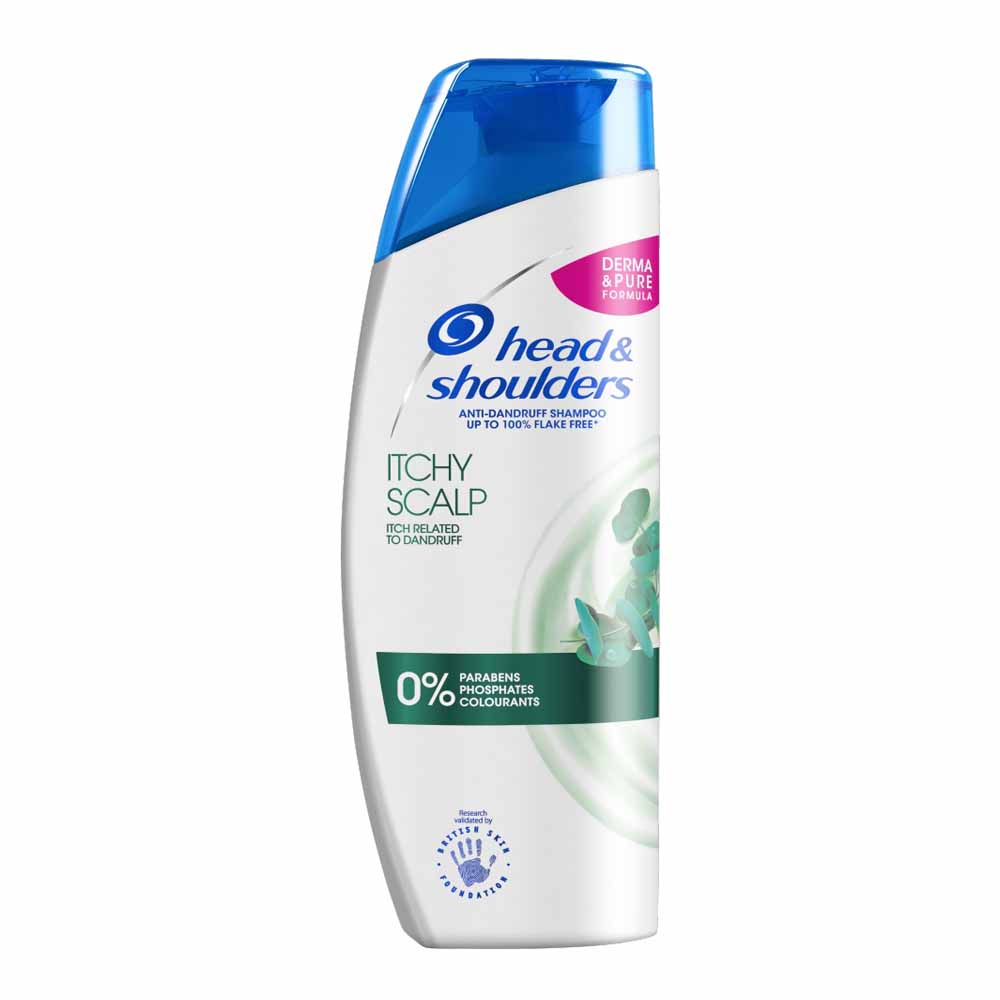 Head and Shoulders Itchy Scalp Anti Dandruff Shampoo 250ml Image 2