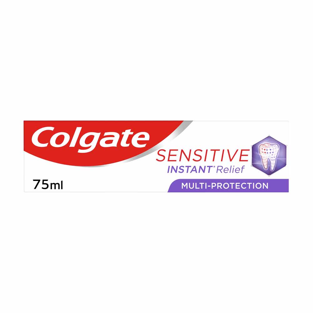 Colgate Sensitive Instant Relief Multi-Protection Toothpaste 75ml Image 1