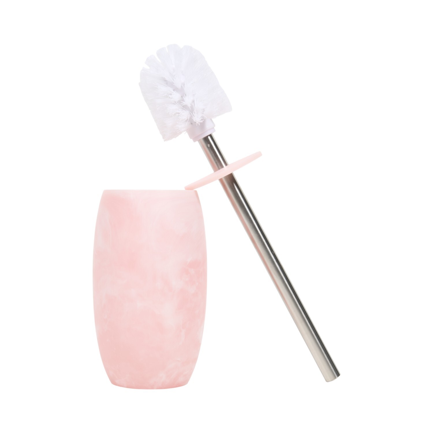 Dreamy Cloud Toilet Brush Holder Pink Image 2