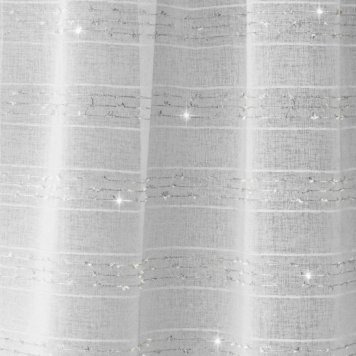 Lima Panel Curtain Silver 183cm Image 2