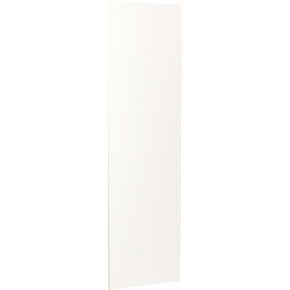 Kitchen Kit Shaker Matt White Larder End Panel 2400 x 600 x 18mm Image 1
