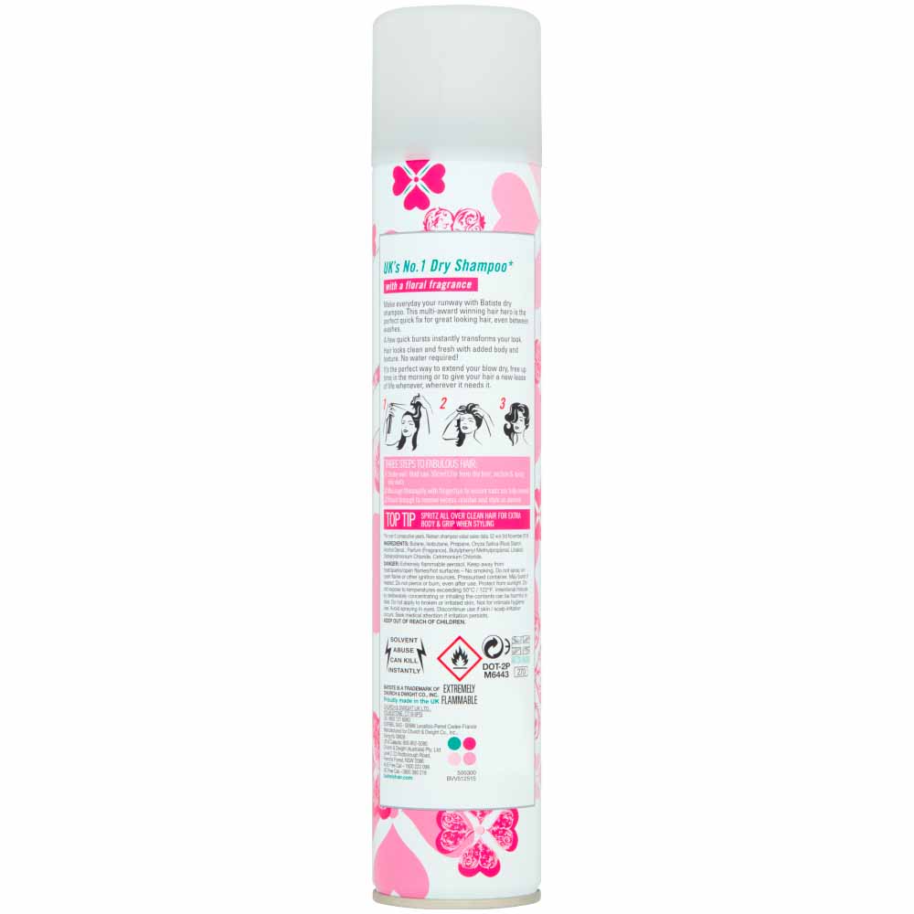Batiste Blush Dry Shampoo 400ml Wilko