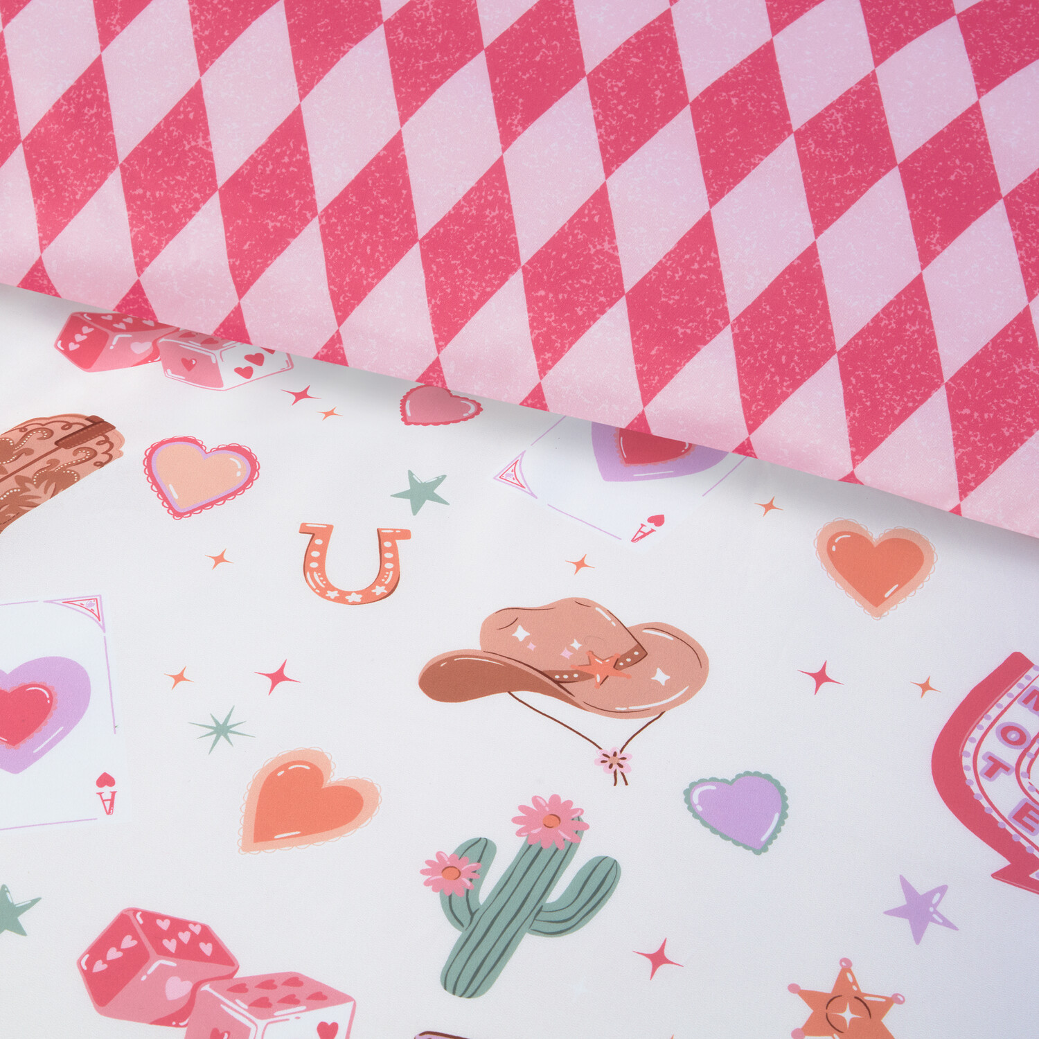 Wild West Duvet Set Blush King Image 6
