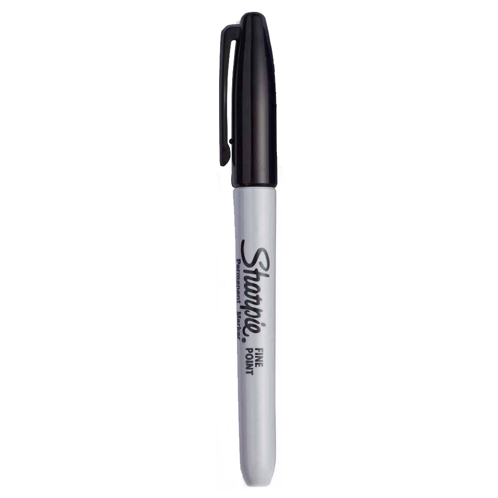 Sharpie Fine Point Permanent Markers Assorted Colours 4 Pack Image 6