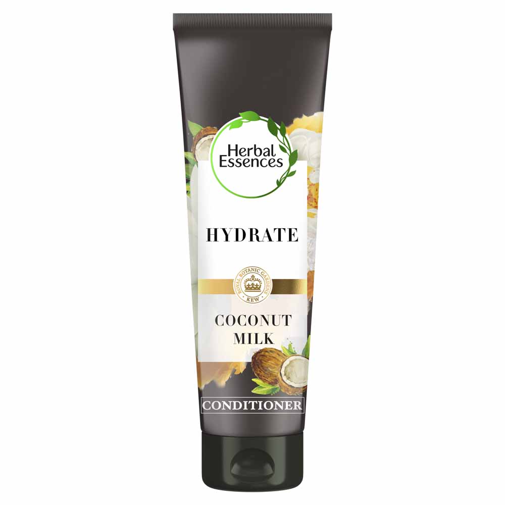 Herbal Essences Biorenew Coconut Milk Hydrating Vegan Hair Conditioner 180ml Image