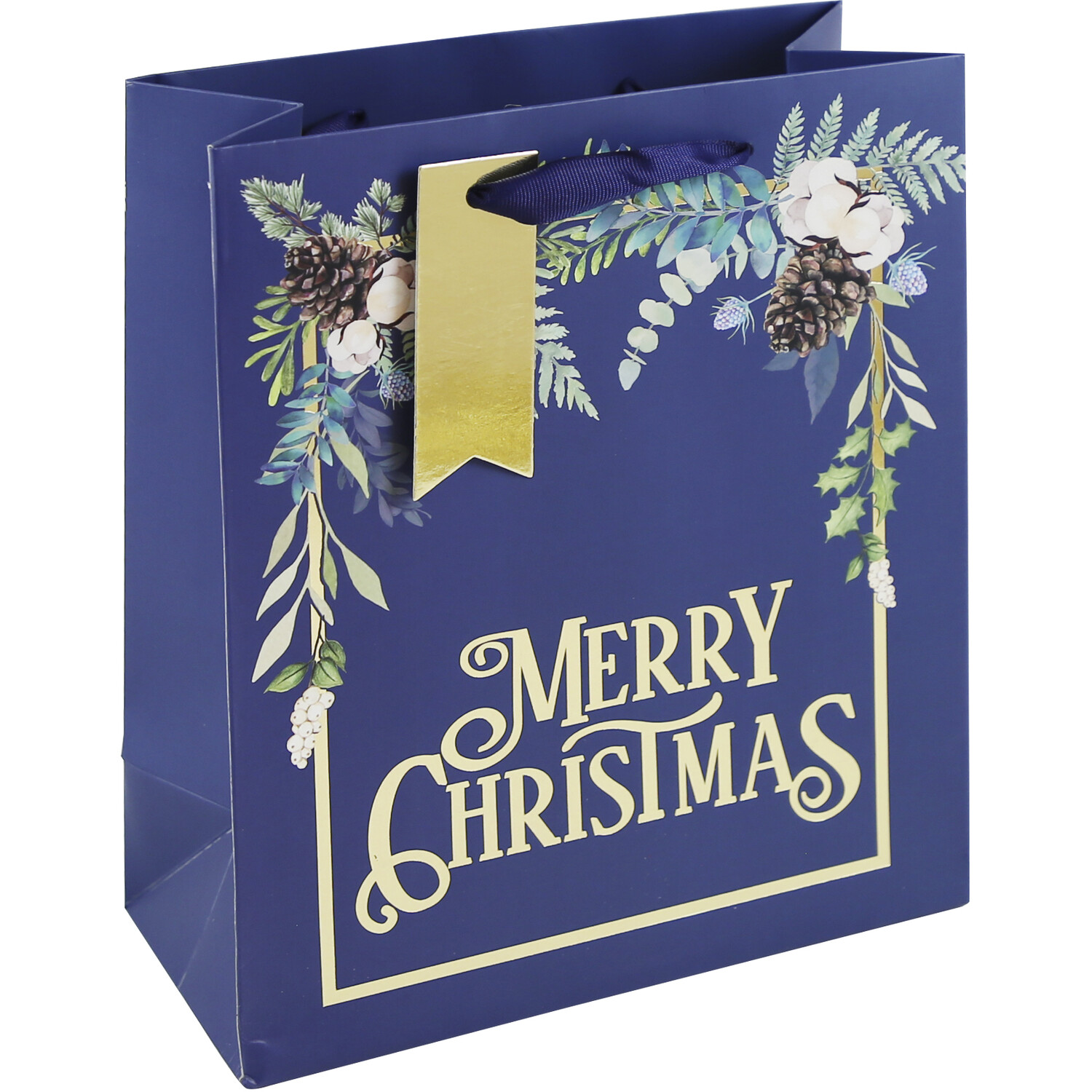 Magic In the Dark Christmas Gift Bag - Blue Image 2