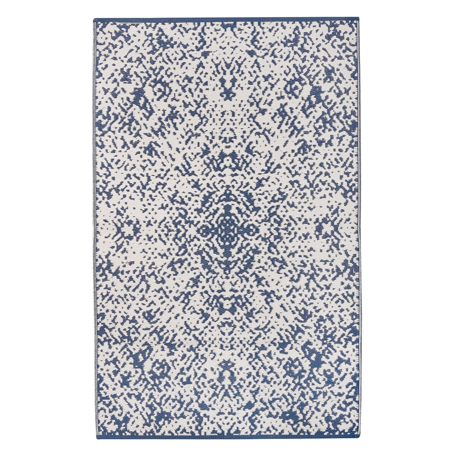 Athena Outdoor Rug - Blue Image 2
