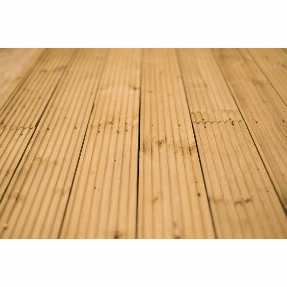 Forest Garden 2.4m 5 Pack Patio Deck Board Image 2