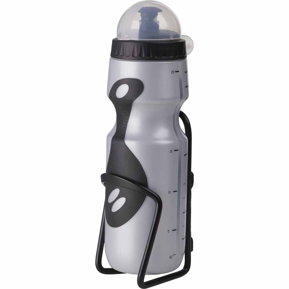 Wilko Water Bottle With Alloy Cage