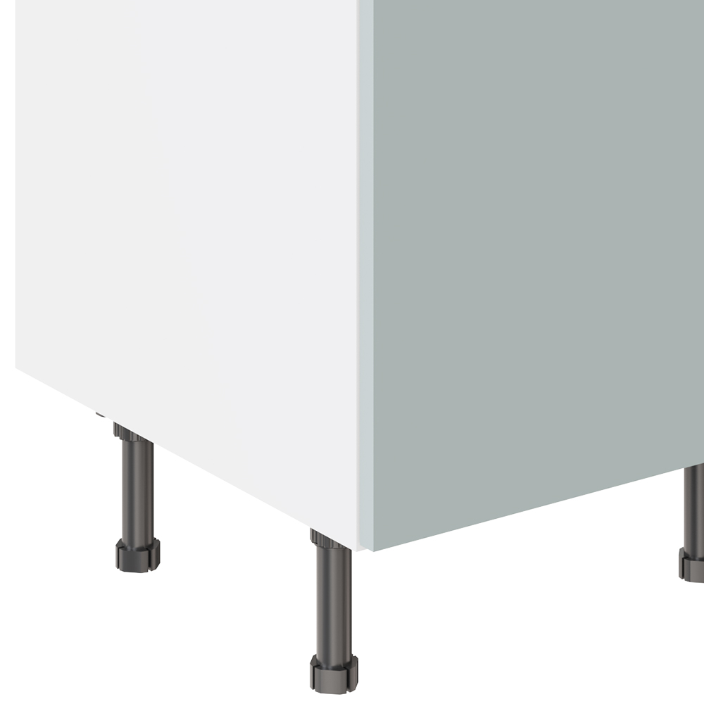 Kitchen Kit Slab Supermatt Aquamarine Drawerline Base Cabinet 500mm Image 3
