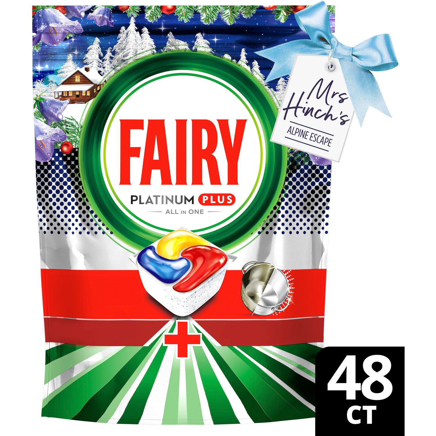 Fairy Mrs Hinch Platinum Plus All In One Dishwasher Tablets Image 2