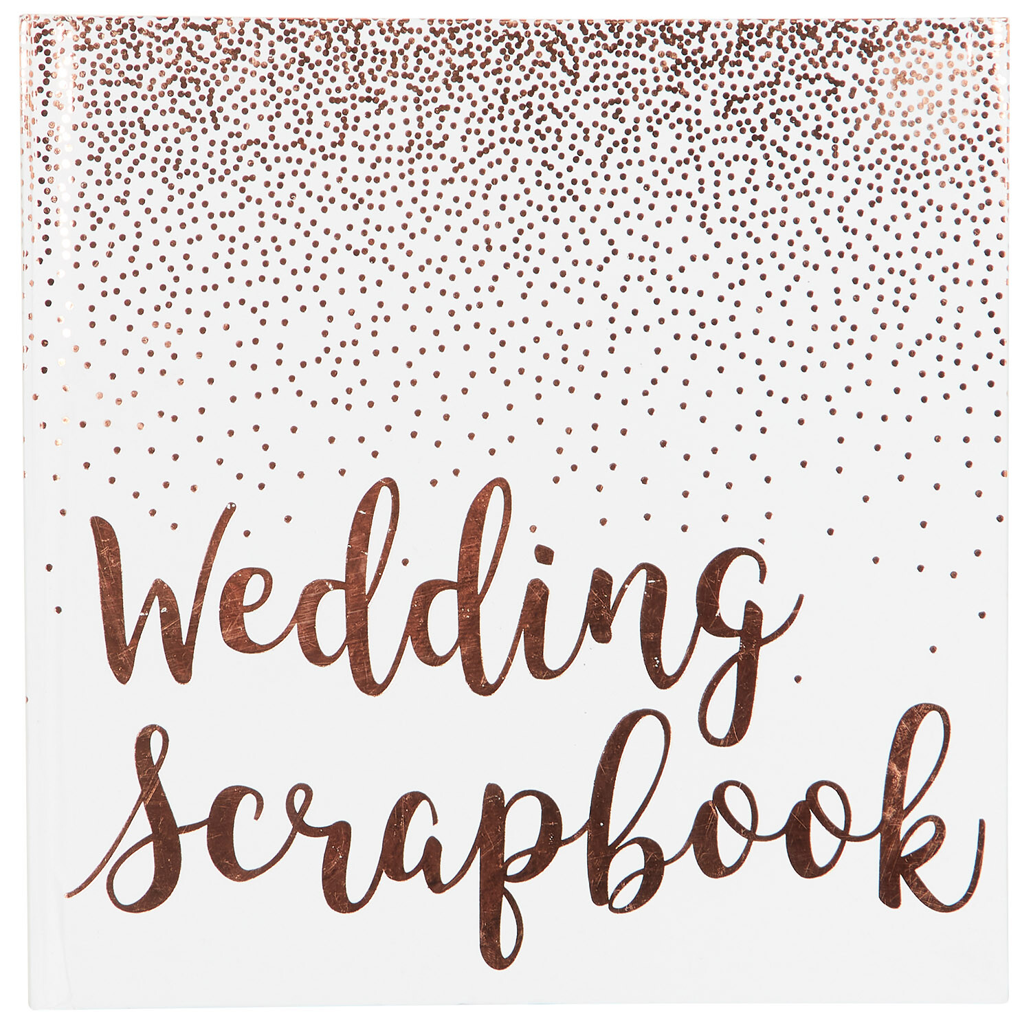 Rose Gold Wedding Scrapbook - Rose Gold Image 1