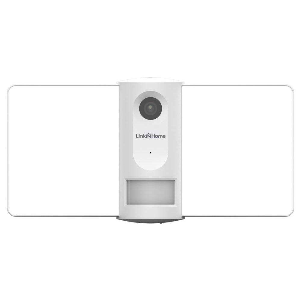 Link2Home White Outdoor Smart Floodlight Camera Image 2