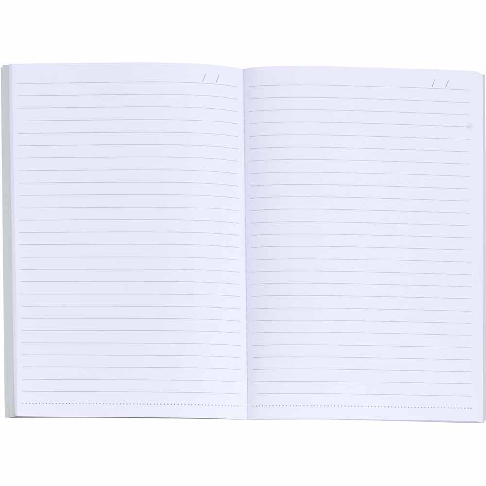 Wilko Exercise Book A5 3pk Blue Image 6