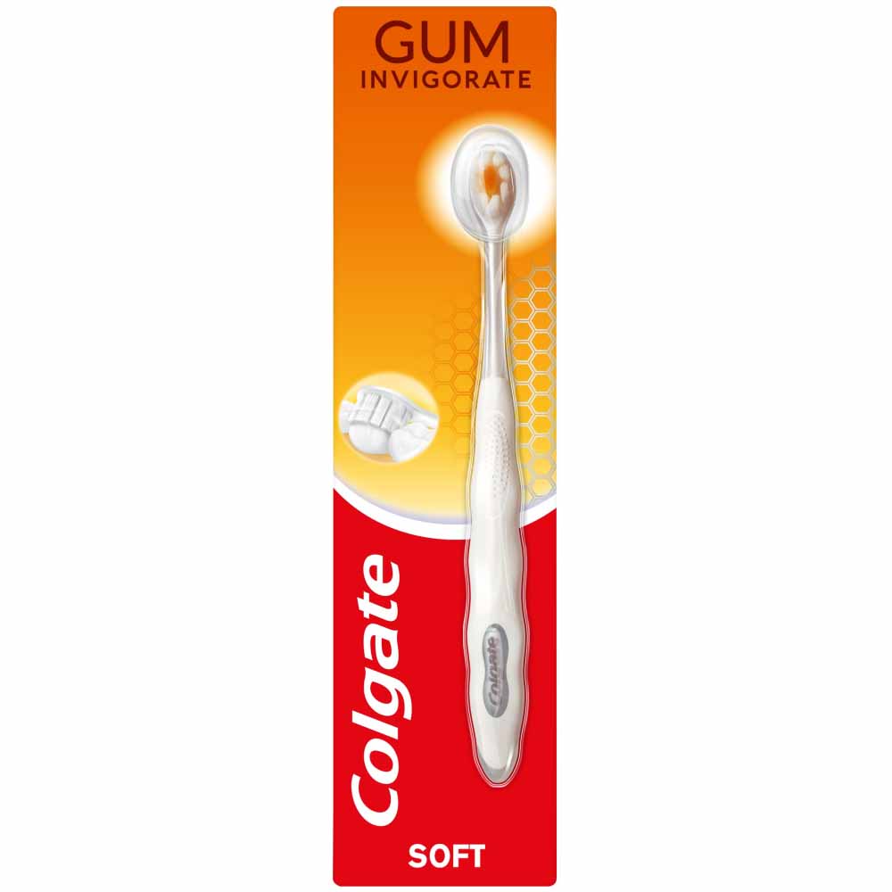 Colgate Gum Invigorate Soft Toothbrush  - wilko