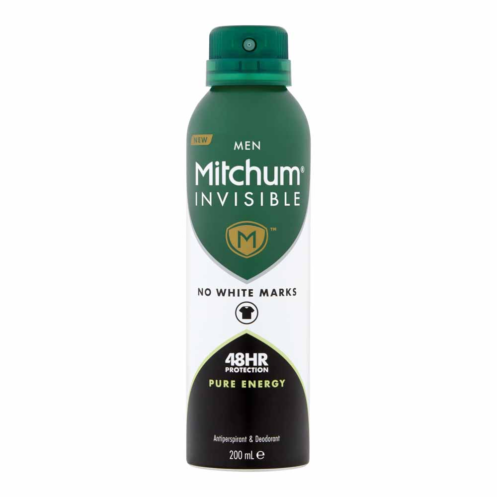 Mitchum Pure Energy Invisible Anti-Perspirants 200ml Image