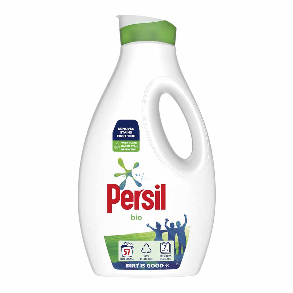 Persil Bio Liquid Detergent 57 Washes 1.539L Image 2