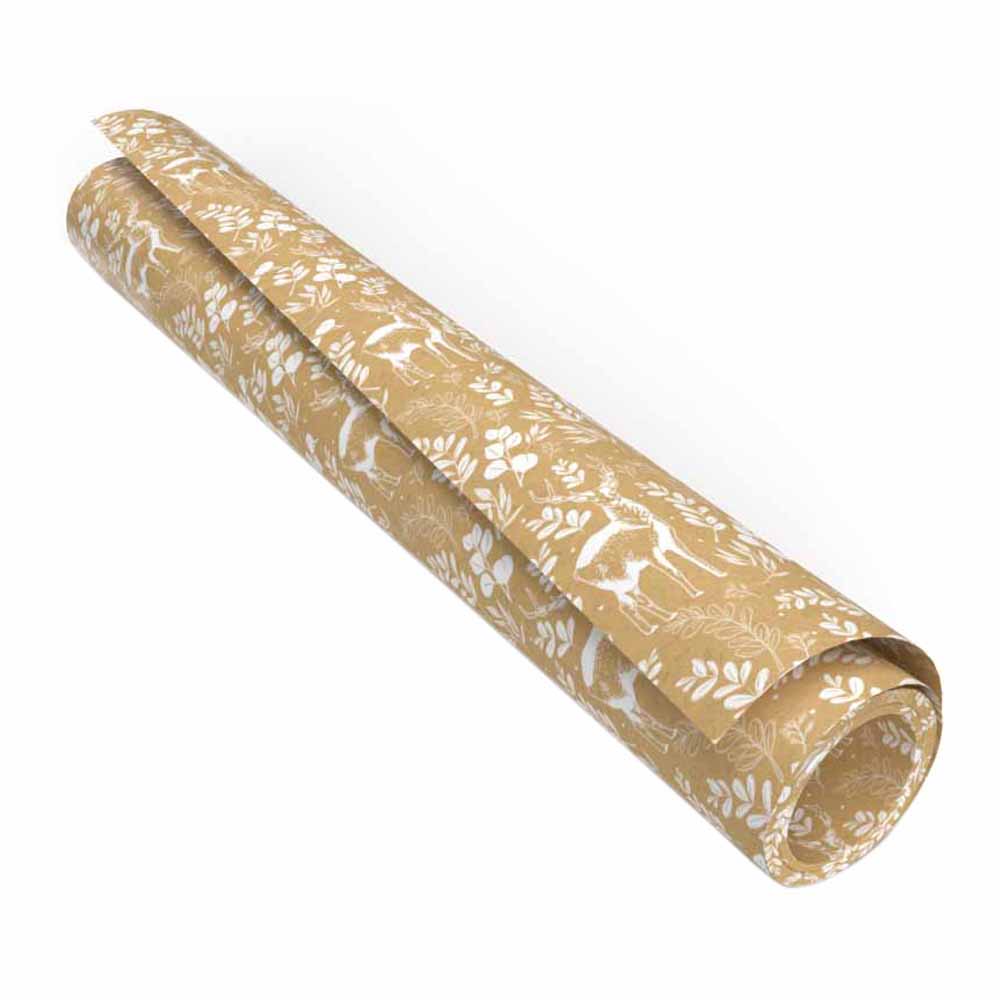 Wilko Cosy Christmas Wrapping Paper 3 Pack Image 3