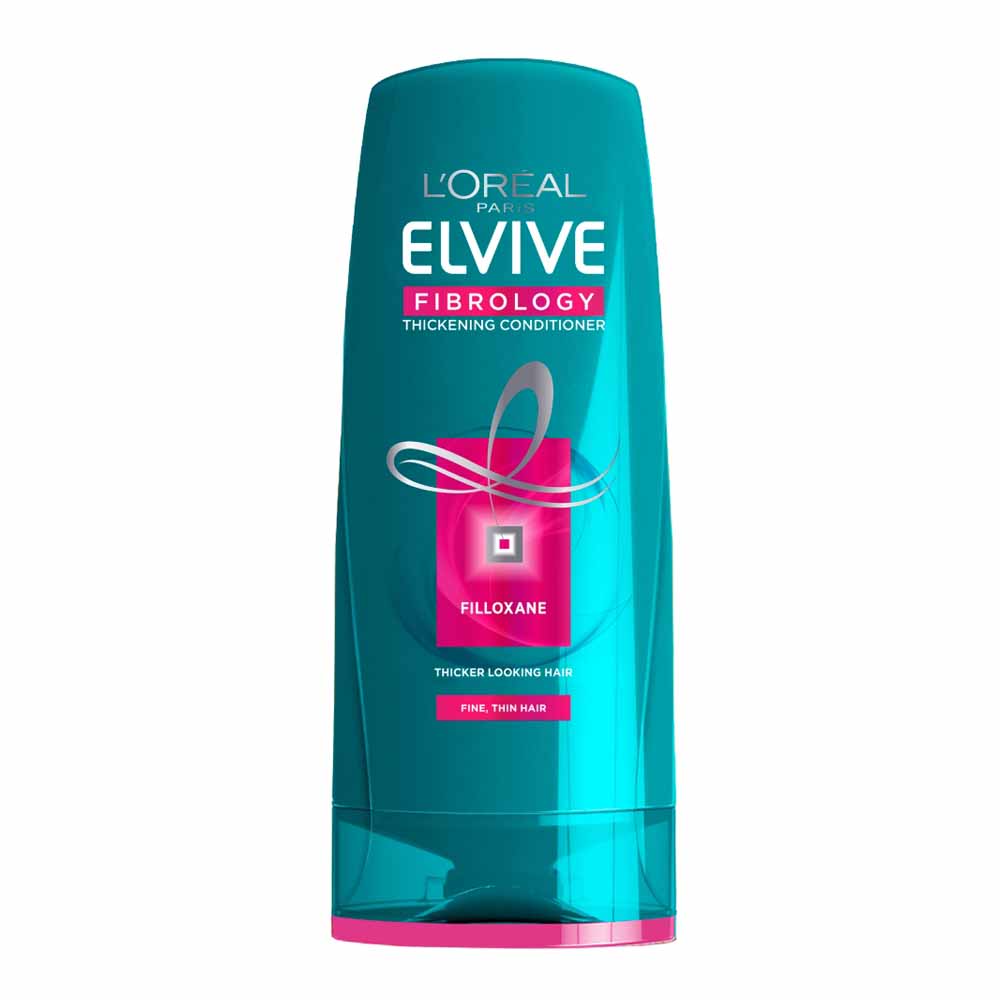 L’Oréal Paris Elvive Fibrology Thickening Conditioner for Fine Hair 250ml Image 1