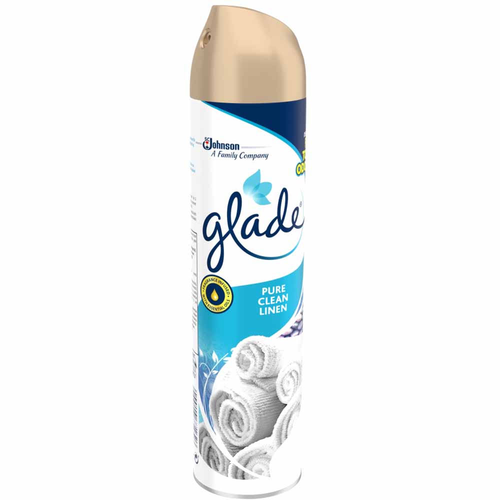 Glade Clean Linen Air Freshener 300ml Image 3
